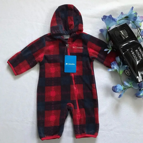 Columbia NWT Fleece Bodysuit Kids Various - Picture 2 of 10